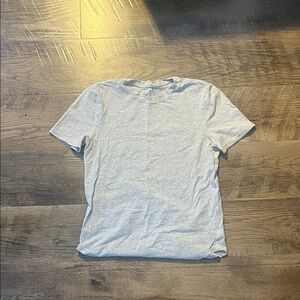 lululemon athletica Light Gray Short Sleeve Tee